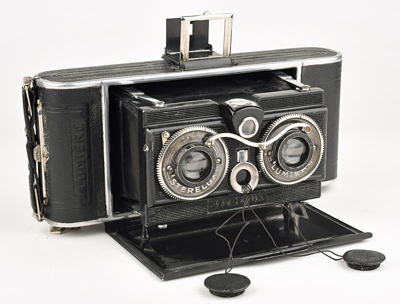 Lumière Sterelux Model 1 Stereo Camera. Anastigmat Nacor f/6.3 - 80mm